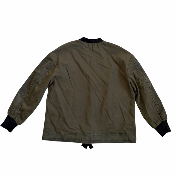 CURRENT AIR GREEN and BLACK SIZE Small Jacket NEW FREE PEOPLE Moss - Picture 4 of 7